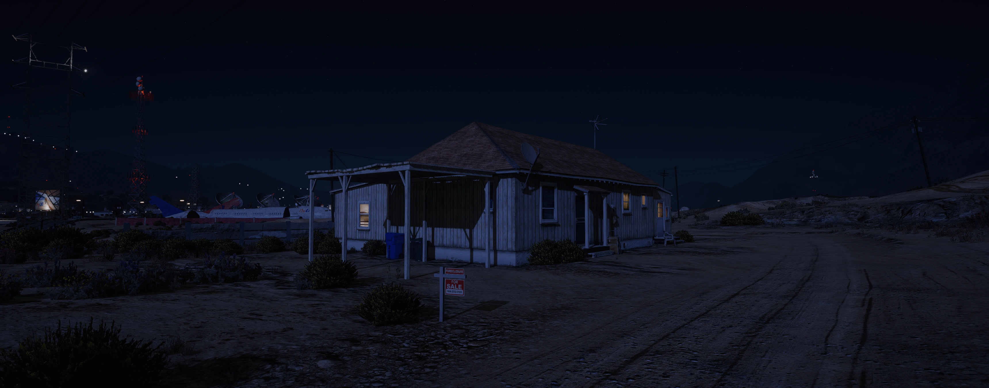 Sandy Shores House Night